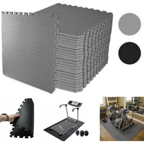 8/12 PCS 30X30cm Fitness Pad Yoga Mat Protective Floor Mat Anti-slip Exercise Splicing Cushion Sport Equipment For Gym Home