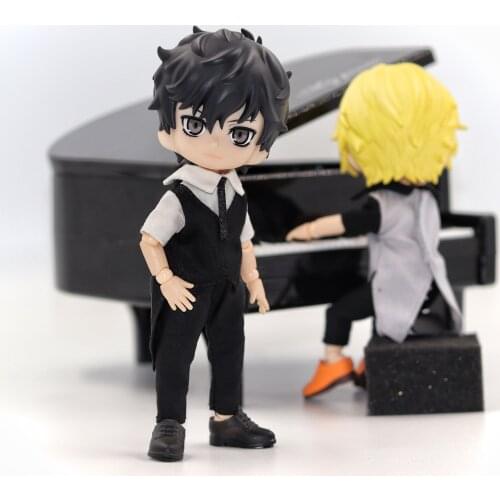 Ob11 GSC DOll ymy plain DOll shirt tuxedo doll clothes