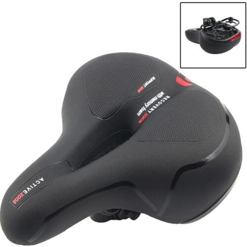 40%HOT MTB Mountain Bike Bicycle Cycling Thicken Breathable Saddle Seat Pad Cushion