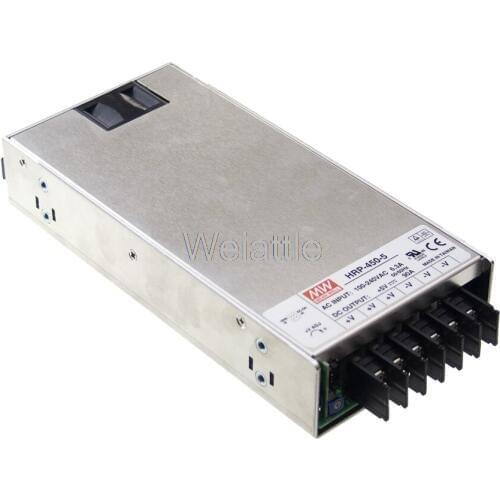MEAN WELL original HRP-450-24 24V 18.8A meanwell HRP-450 24V 451.2W Single Output with PFC Function Power Supply