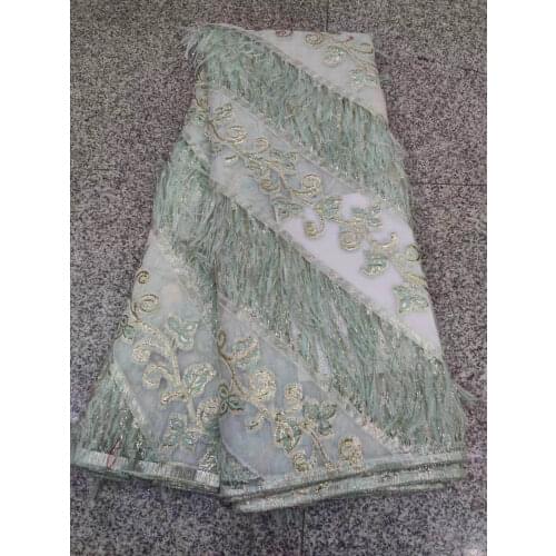 Nigerian damask lace fabric African wedding lace fabric bride 2021 high quality French lace party fabric FJ39151