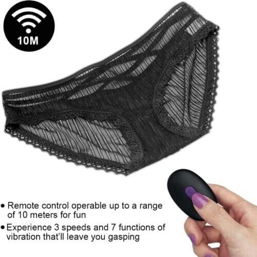 New Vibrating Panties 10 Functions Wireless Remote Control Strap on Underwear Vibrator for Women Sex Toy