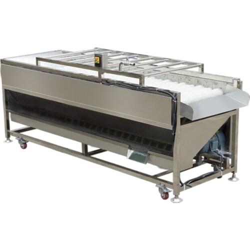 Industrial automatic fruit cherry avocado tomato potato vegetable brush cucumber washing machine CFR BY SEA