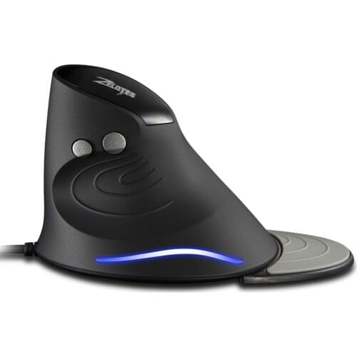 T-30 Vertical Mouse USB Wired Gaming Mouse 3200 DPI Ergonomic Mice Programmable Optical Mouses For PC Laptop