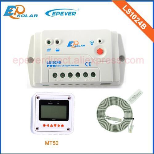 10A regulator 12V/24V auto work bank power charging solar controller EPEVER LS1024B 10A 10amps PWM micro household system