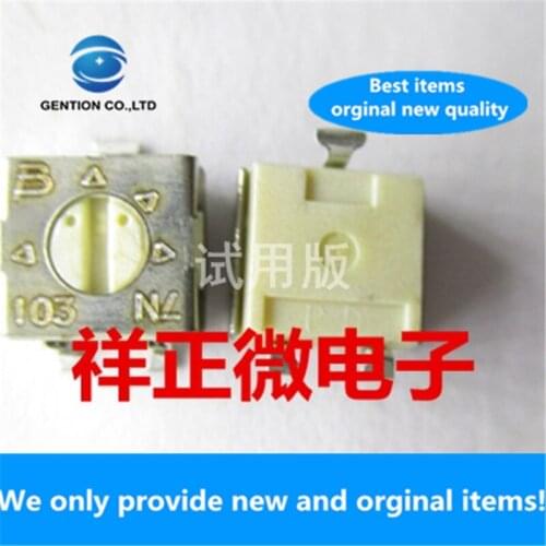 10pcs 100% orginal new real stock 3314G-1-101E 100R Europe single-turn patch precision adjustable potentiometer resistance