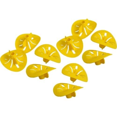 10 Pack Funnel Catcher Wasp And Hornet Trap, Reusable Bee Catcher Flower Shaped Flying Insects Funnel Wasp Trap