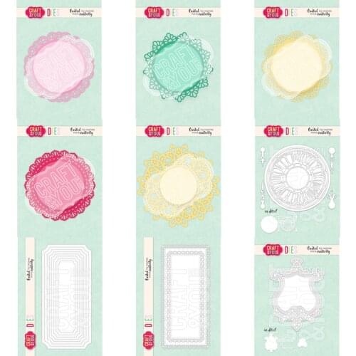 2021 AliliArts Metal Cutting Dies Doliy & Lace Frame diy Scrapbooking Photo Album Decorative Embossing PaperCard Crafts Die