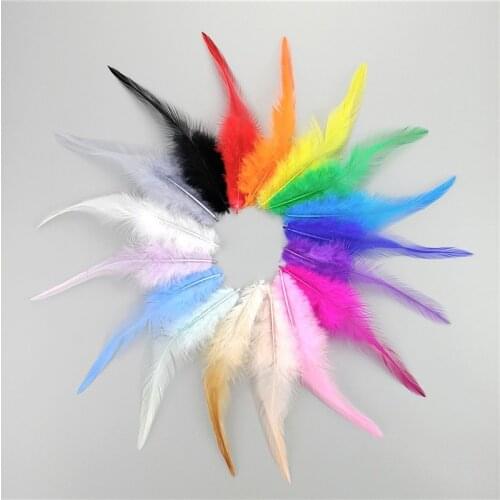 50Pcs/Lot 10-15cm Colored Natural Pheasant Feathers for Crafts Dream Catcher Plumes Holiday Decoration Wedding Party Accessories