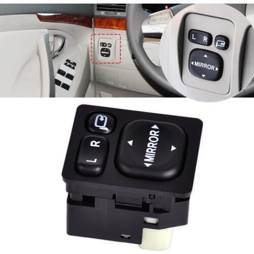 9 Pin Car Outside Plastic Rear View Mirror Power Switch Button Control 84872-52040 84870-0P010 Fit for Toyota Camry Rav4 Vios