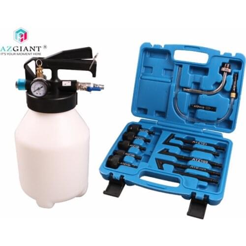 6L pneumatic gearbox oil changer pumping dual use ATF automatic gearbox oil filling tool + multiple joints