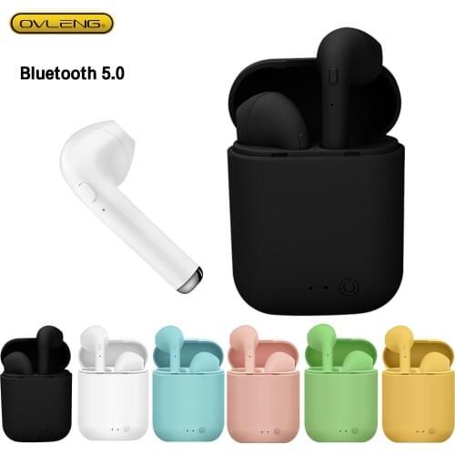 NEW Mini-2 TWS Wireless Earphone Bluetooth 5.0 Headset Matte Earbuds Sports Headphones For Xiaomi Iphone Charging Box PK I7s I12