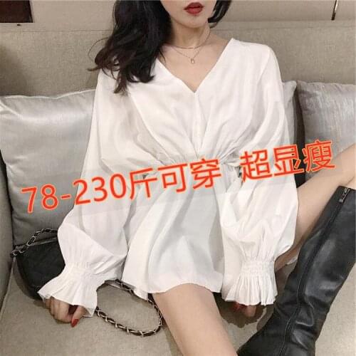 Blouse Women Womens Chiffon Shirt Spring Autumn plus Size Top Clothes T-shirt Blusas Mujer De Moda