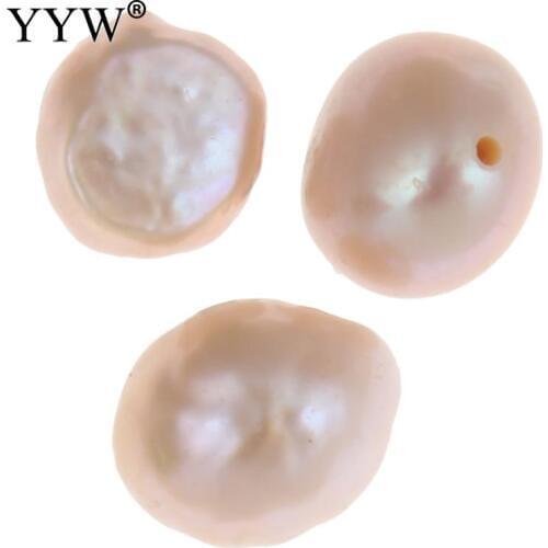 10Pcs Natural Freshwater Pearl Loose Beads Baroque purple 8-9mm Approx 0.8mm Sold By Bag