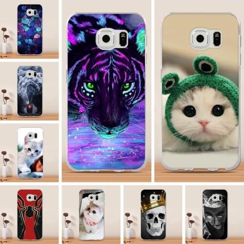 Case For Samsung Galaxy S6 Case Silicone Cute Soft TPU Coque Funda Capa Bumper Back Cover for Samsung Galaxy S6 G920F Phone Case
