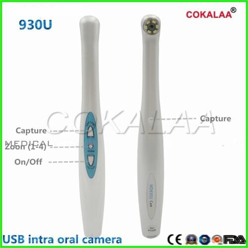 COKALAA New Arrival 6 LED Light Dental Endoscope USB Dental Intraoral Camera 2.0 Mega Pixels MD930u