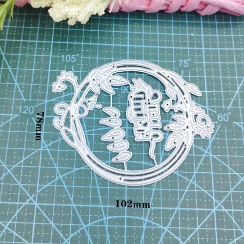 Flower Cutting Dies DIY scrapbook Embossing Dies Cutter Craft Paper Card Scrapbooking Making Cut Die Mold