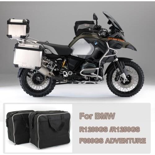 For BMW R1200GS LC ADV R1250GS F800GS Adventure ADV Bag Saddle Inner Bags PVC luggage bags R1200GS R1250GS LC ADV Motorcycle