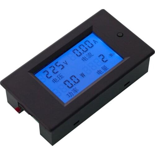 Voltage, current, power, energy consumption meter, universal electrician instrument, AC digital display power monitor