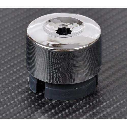 DWCX Silver Wheel Lug Bolt Nut Cap Cover 7L6601173A for VW Touareg 2004 2005 2006 2007 2008 2009 2010 2011 2012 2013 2014