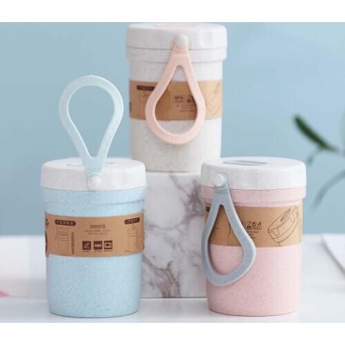 Multifunction Baby Food Container Memory Storage Box Baby Milk Box Infant Food Supplement Crisper Soup Snack Tableware