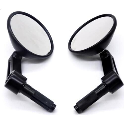 Motorcycle Side Mirrors 7/8" Rearview Mirror For MT07 MT09 R1R3 S1000 FZ8 R1200GS GSXR650 Z750 CBR250R Cafe Racer PCX125