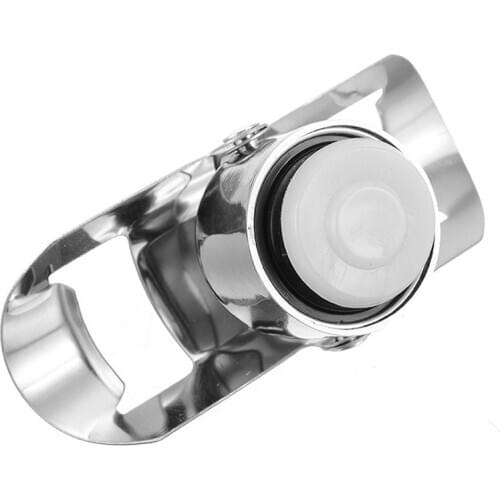 New Stainless Steel Vacuum Sealed Wine Bottle Stopper Multi Sparkling Champagne Stopper Opener Cap Practical Barware Tool