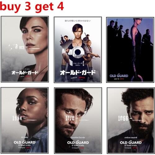The Old Guard poster Home Decoration Stickers Posters Wall Stickers