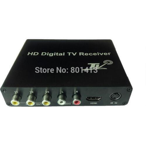 Auto DVB-T HD/SD Receiver Box for Car Two TUNER ,HDMI and 3 sets of video output,HD DVB-T MPEG2/MOEG4 AVC/H.264 Standard
