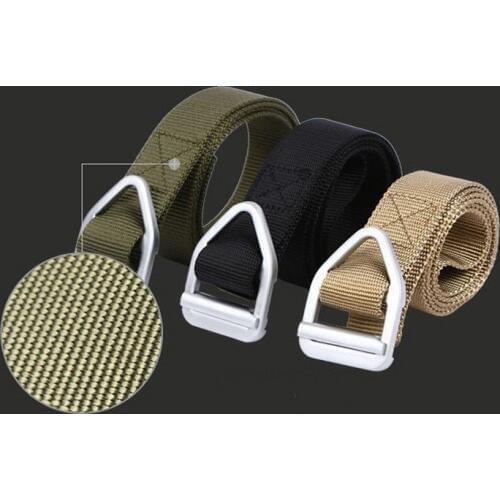 Mens SWAT Military Belt Multi-functional Casual Canvas Belt Nylon Waistband Heavy Duty Training Equipment