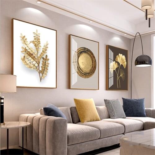 Light Luxury Living Room Decoration Mural Frame Sofa Background Wall Photo Frame High-grade Home Decor Adornment Pictures Frame