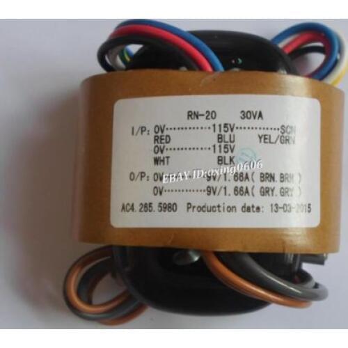 115V/230V 30W R-Core Transformer 9V+9V for Headphon amp /preamp