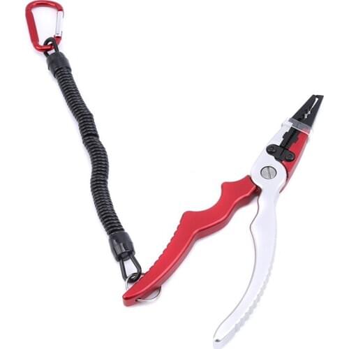 High Quality Shing Pliers Split Ring Cutters Fishing Holder Tackle Combo Hooks Remover Fishing Tools Accessories