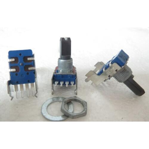 Japan ALPS type 142 Horizontal 5KB Potentiometer 4 Foot Length 17MM Hole 9MM switch