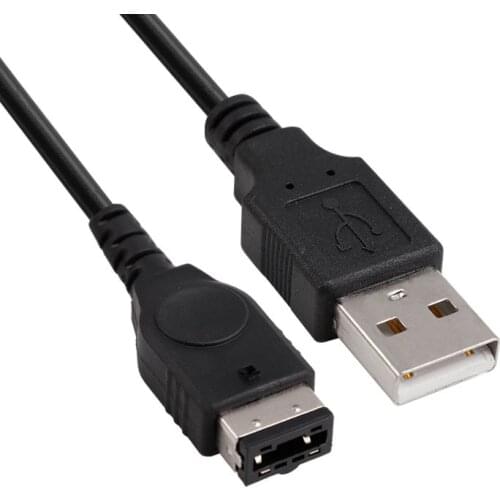 1PC Black USB Charging Advance Line Cord Charger Cable for/SP/GBA/GameBoy/NS/DS Advance Line Cord Charger Cable