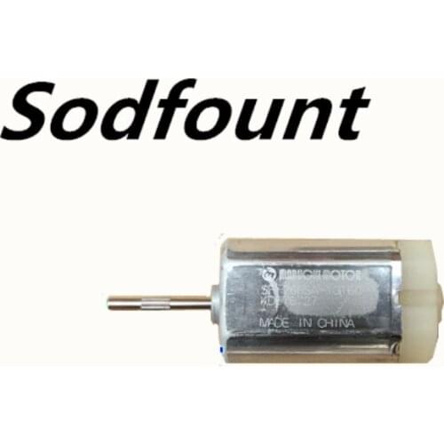 1pcs Six-pole rotor High torque Car folding mirrors DC12V-18V 7200 RPM-9000 RPM Precision square DC motor