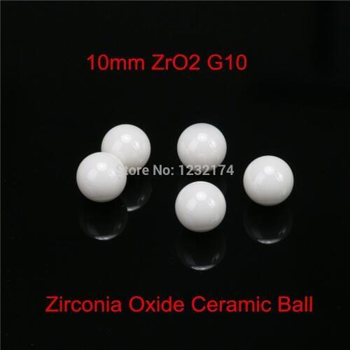 10mm ZrO2 Zirconia Oxide Ceramic Ball G10 10pcs for valve ball,bearing, homogenizer,sprayer,pump 10mm ceramic ball ZrO2