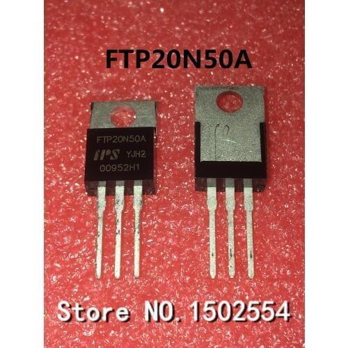 10PCS/LOT FTP20N50A TO-220 Field effect tube 20A 500V