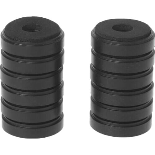 12Pcs Shock Absorption Damping For Audio Stereo Speakers Amplifier Feet Pad