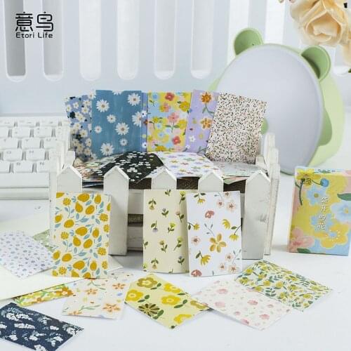 30pcs/Box cute daisy flower series decorative stickers diy photo background diary notebook stationery stickers