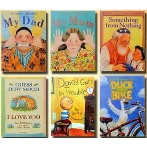 6pcs/set English Childrens Picture Book Original Parragon Enlightenment Warm Parent-Child Storybook Reading free shipping