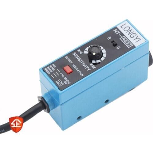 Sensor de código de Color NT-RG32 (rojo y verde) Sensor fotoeléctrico de interruptor de la máquina