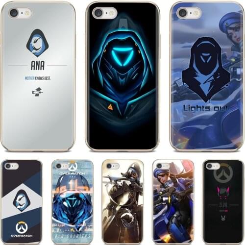 For Samsung Galaxy A9 A8 Star Lite A3 A5 A7 A6 Plus 2018 2015 2016 2017 Soft TPU Phone Case ana-game-overwatch-OW