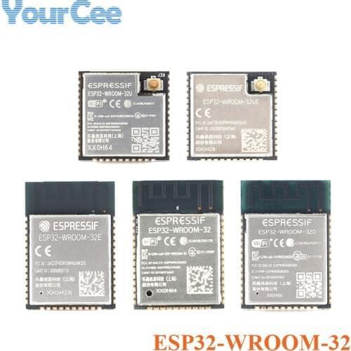 ESP32-WROOM-32 ESP32 WROOM ESP-32 4MB 8MB 16MB Dual Core WiFi Wireless MCU Module ESP32-WROOM-32 -32UE -32U -32E -32D