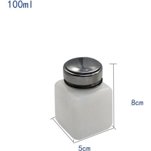 Alcohol Automatic Dispensing Bottle Plastic,100ml 200ml 250ml 500ml fiber cleaning Alcohol