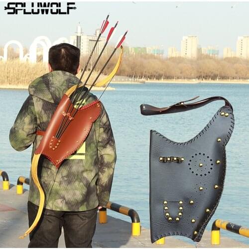 Archery Recurve Bow and Arrow Bag Quiver Holder for Hunting
