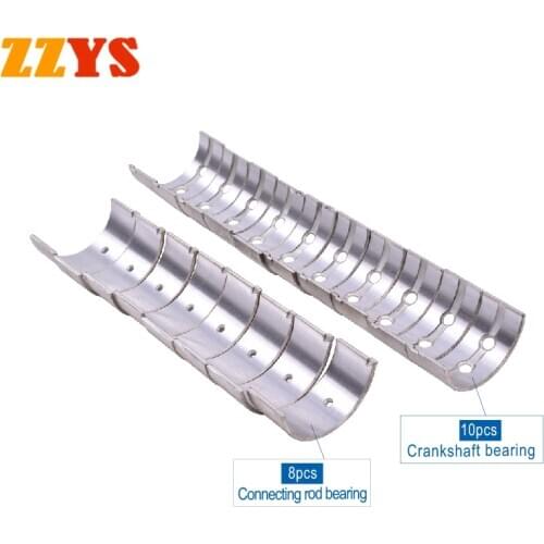 Motorcycle Engine Crankshaft Tile Crank shaft & Connecting Con Rod Bearing For Yamaha YZF1000 YZF 1000 R1 2004 2005 2006 2007 08