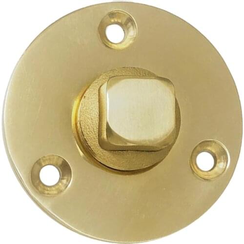 Boat Garboard Drain Plug Cast Bronze for 1 Inch Diameter Hole 1/2''NPT