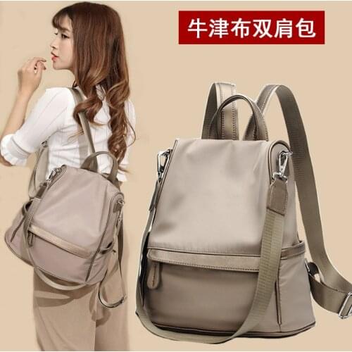 Spring 2021 Fashion and Women Backpack Capacity of Oxford Cloth Bags Leisure Travel Bag Cute Backpack Women waterproof cute