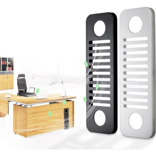 Plastic air vent Cable hole decorative cover Embedded Ventilation Grille Louver for Computer desk Cabinet furniture Hardware